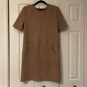 Zara Suede dress size small